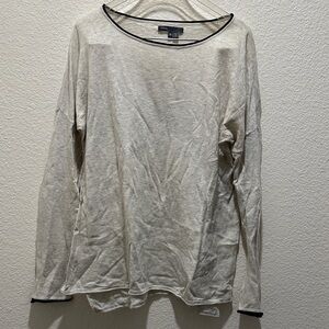 Vince Light Beige Long Sleeve Sweater